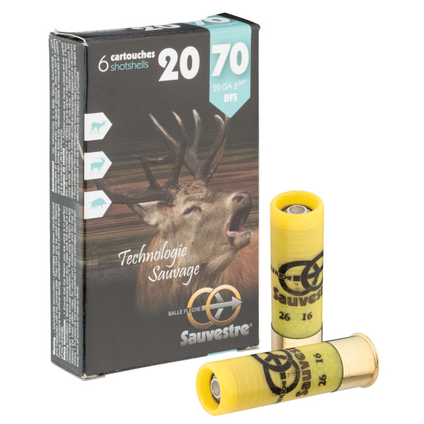 Cartouches Sauvestre gros gibier - Cal. 20/70 — vue 2