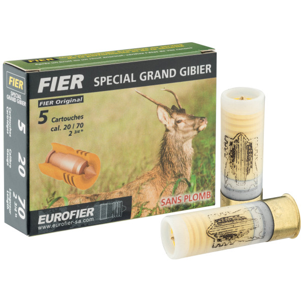 Cartouches Fier à balle Classic 20 g sans plomb - Cal. 20/70 — vue 6
