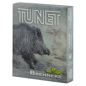 Cartouches de chasse TUNET Brenneke bourre grasse 12/67
