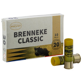 Cartouches de chasse Prevot 20/70 à balle Brenneke Classic demi-blindée 24g — vue 5