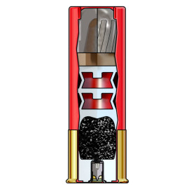 Cartouches Slug Winchester 12/70 Super-X 28 g x5 — vue 4