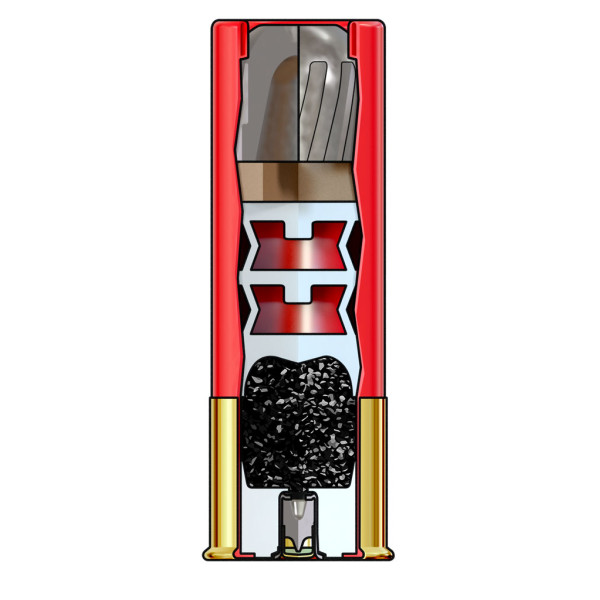 Cartouches Slug Winchester 12/70 Super-X 28 g x5 — vue 4