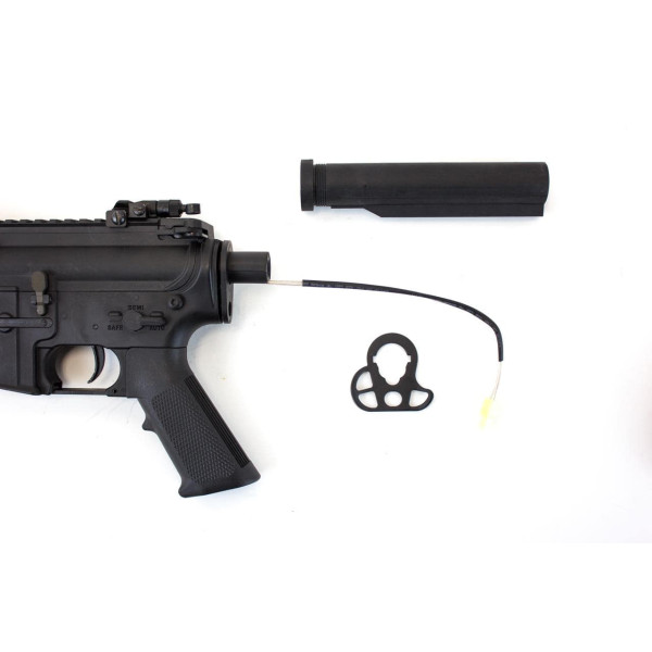 Attache sangle mono pour tube de crosse M4 AEG - Nuprol — vue 7