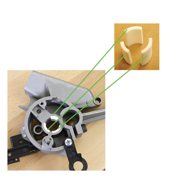 3D printed parts Lee Pro 1000 (3 segments) — vue 2