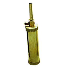 Poire à poudre tubulaire luxe avec valve Cal. .44 — vue 2