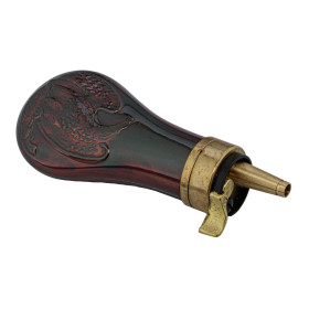 Poire à poudre en cuivre Baby cal. .31 — vue 2