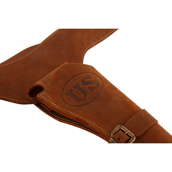 Ceinturon Union state - 110 cm - Marquage US + holster — vue 2