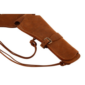 Ceinturon Cowboys en cuir avec un holster