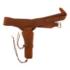 Ceinturon Cowboys en cuir avec un holster — vue 2