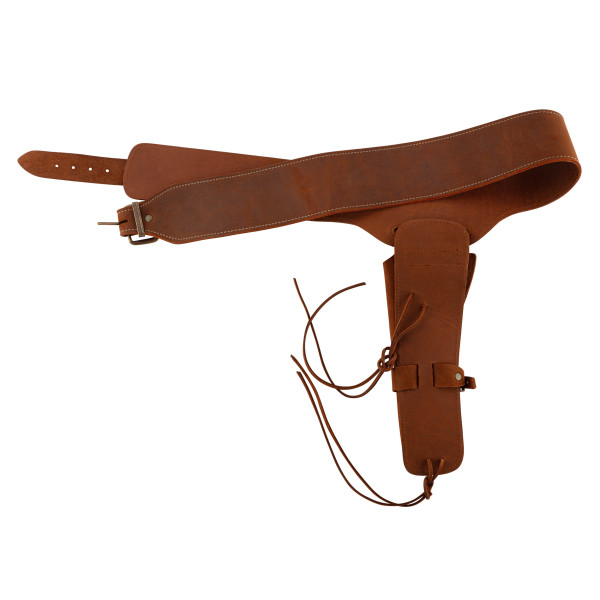 Ceinturon Confederation State - 110 cm - Marquage CS + holster. — vue 2