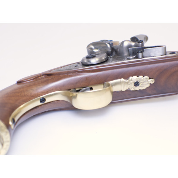 Pistolet Queen Anne Navy Brass cal. .50 silex — vue 3