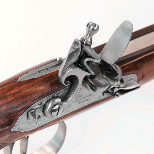 Pistolet PEDERSOLI Mortimer Deluxe Flintlock .44 — vue 7