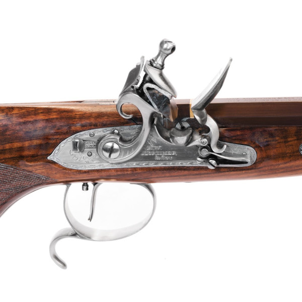 Pistolet PEDERSOLI Mortimer Deluxe Flintlock .44 — vue 8