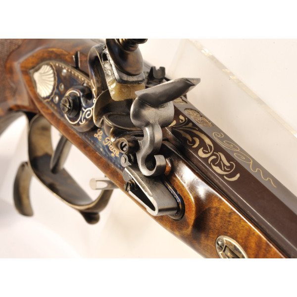 Pistolet Pedersoli Le Page Target Luxe à silex — vue 8