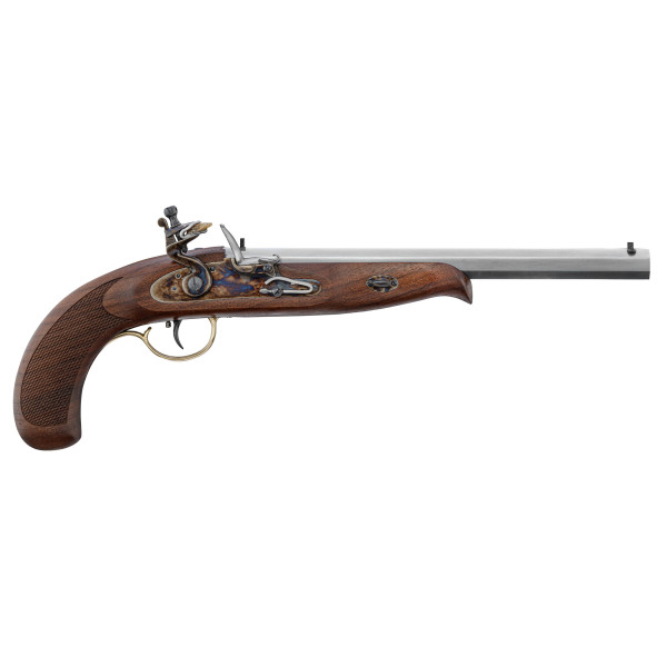 Pistolet Pedersoli Continental target à Silex — vue 11