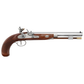 Pistolet Charles Moore Target à silex cal. 44