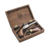 Pistolet en coffet Derringer Liegi luxe cal. .44 — vue 2