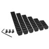 Set de 6 Rails M-Lock nylon BO Manufacture — vue 5