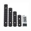 Kit de 4 rails M-LOK vers Picatinny — vue 3