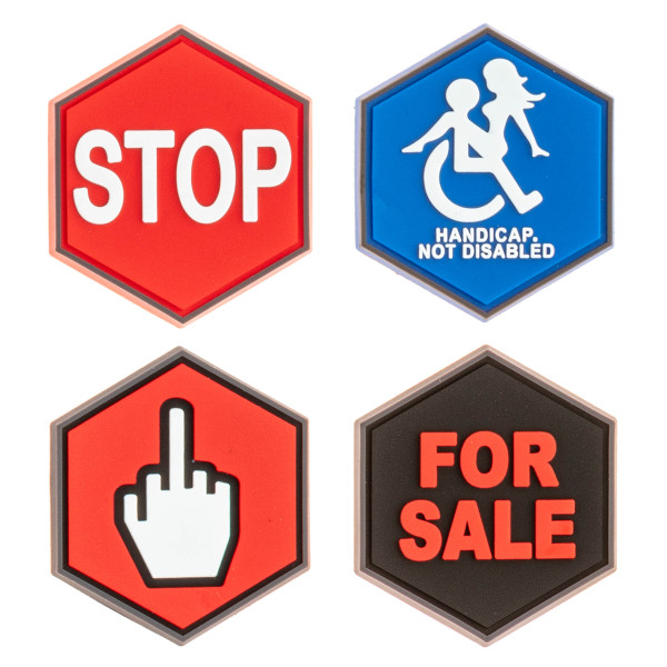 Présentoir à patch noir avec 20 patchs aléatoires sentinelle gear — vue 8