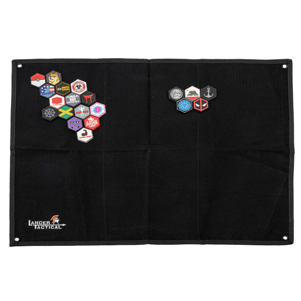 Présentoir à patch noir avec 20 patchs aléatoires sentinelle gear — vue 15