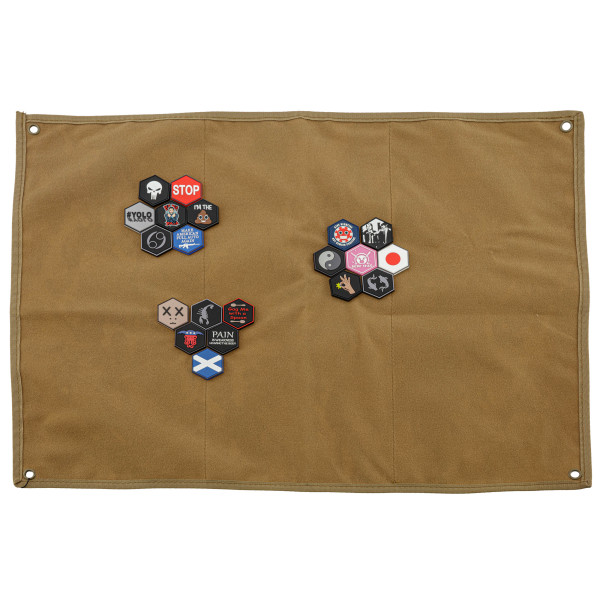 Présentoir à patch Tan avec 20 patchs aléatoires sentinelle gear — vue 5