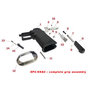 Pièces origine pour série HX grip complet — vue 2