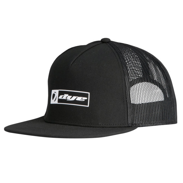 Casquette DYE Hat Squared Trucker Gris/Noir — vue 5