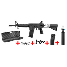 Pack AR15 Defense Cal .68 semi-auto à air