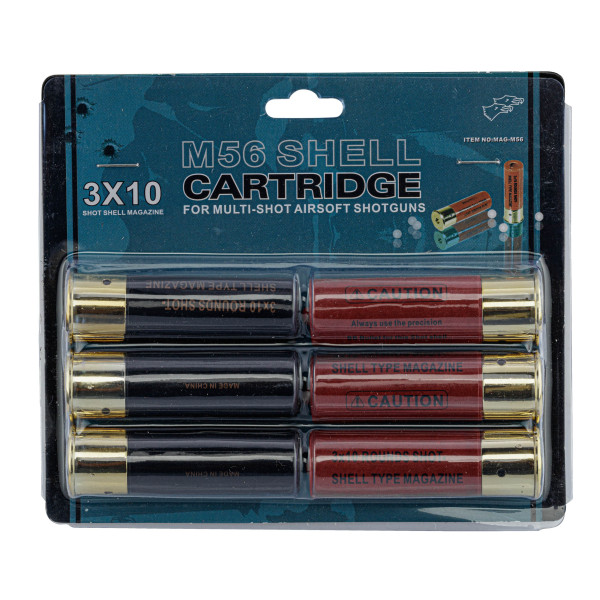 Pack de 6 cartouches 30 billes pour fusil à pompe STF12 — vue 4