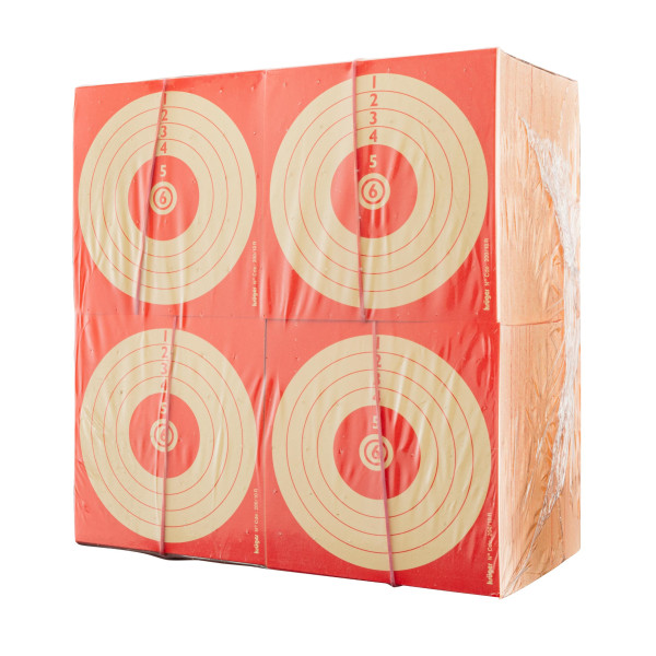 1000 cibles cartonnées rouges — vue 7