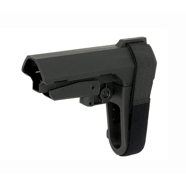 Crosse Minimaliste noire pour M4 AEG — vue 3