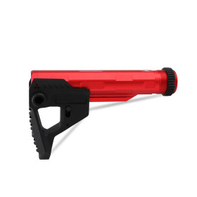 Crosse complète airsoft Storm pour AEG noir et rouge BO — vue 2