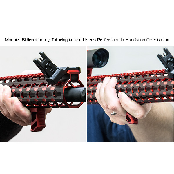 Handstop Grip Aluminium Keymod — vue 19