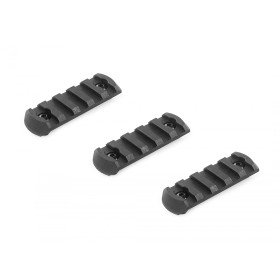 Kit de 3 rails qrs M-LOK 5 slots - vfc — vue 2