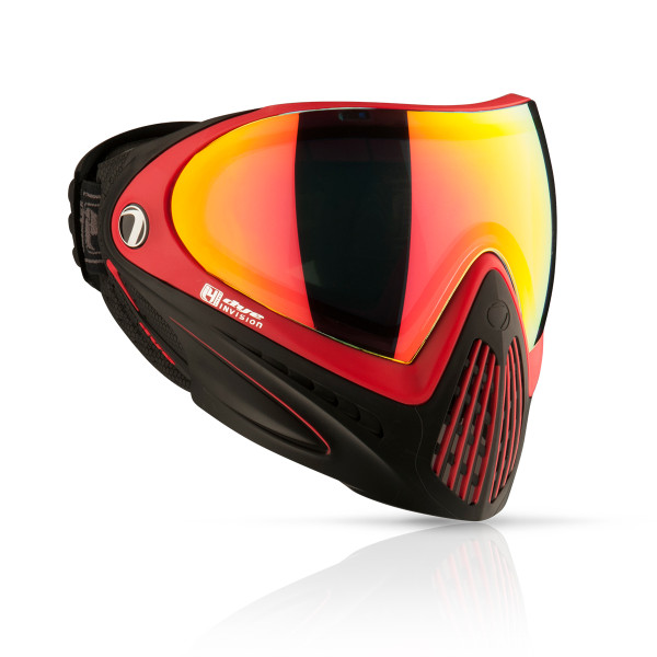 Masque Dye I4 PRO Meltdown rouge et noir — vue 5