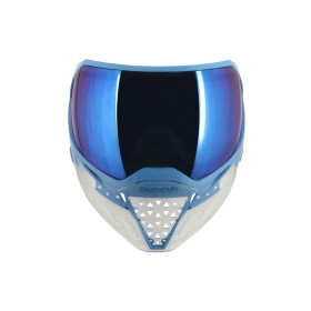 EVS Crystal SE Clair/Bleu avec lentille miroir bleue — vue 2