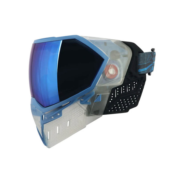 EVS Crystal SE Clair/Bleu avec lentille miroir bleue — vue 5