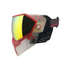 Masque EVS Crystal SE Clear/Red avec lentille Fire Mirror — vue 2