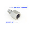 Adaptateur HPA / PCP 1/8 NPT avec connecteur type US