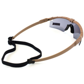 Lunettes Battle Pro Thermal Tan/Smoke - Nuprol — vue 2