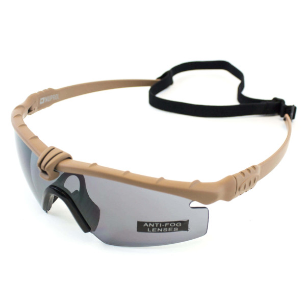 Lunettes Battle Pro Thermal Tan/Smoke - Nuprol — vue 3