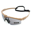 Lunettes Battle Pro Thermal Tan/Smoke - Nuprol — vue 3