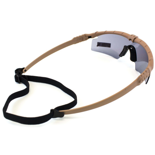 Lunettes Battle Pro Thermal Tan/Smoke - Nuprol — vue 4