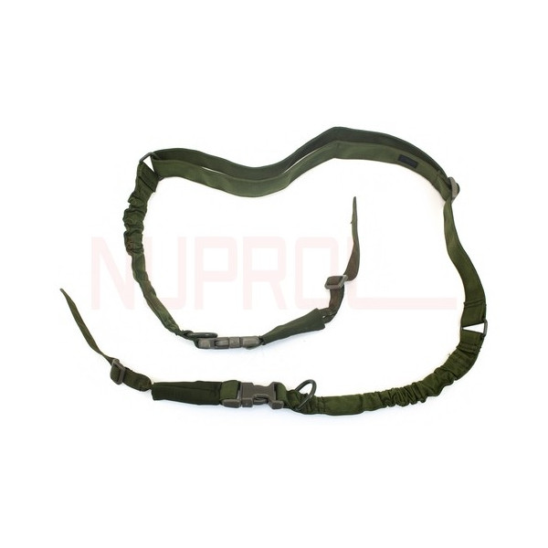 Sangle 2 points Bungee 1000 Verte od np — vue 2