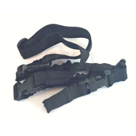 Sangle 1 point Bungee 1000 Noire — vue 2