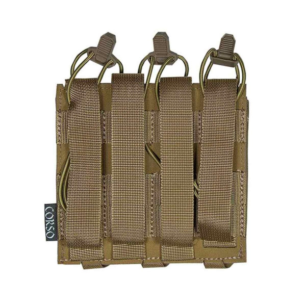 Poche porte-chargeurs triple MP5/MP7 Dagger Laser - Corso Tactical — vue 34