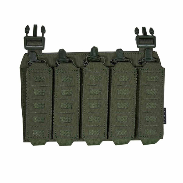 Porte chargeur frontal MP5 / MP7 MOLLE pour gilet tactique — vue 18