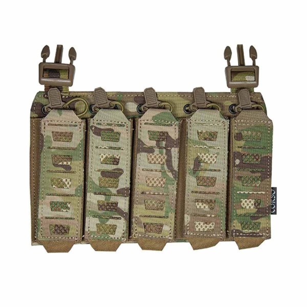 Porte chargeur frontal MP5 / MP7 MOLLE pour gilet tactique — vue 20