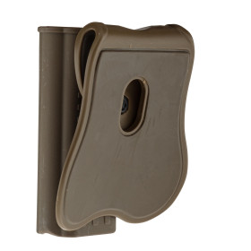 Holster rigide Quick Release pour pistolet type Glock 17 Droitier — vue 4